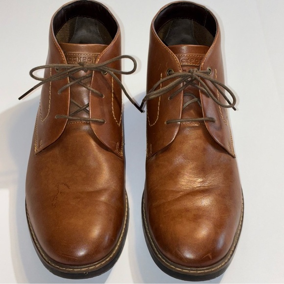 Rockport Men's Classic Break Chukka Boots Brown Size 13 - Picture 1 of 12